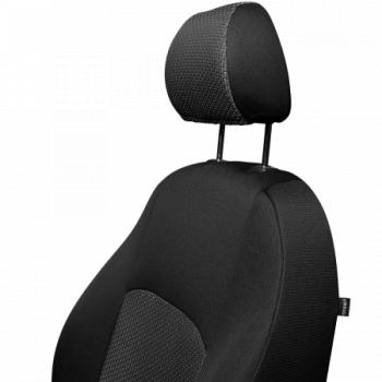 4 649 р. Комплект чехлов для сидений (РЗС 60/40 3Г Жаккард) ДУБЛИН Lord Autofashion Geely Coolray SX11 дорестайлинг (2018-2023) (черный, вставка Зигзаг серая)  с доставкой в г. Керчь. Увеличить фотографию 7
