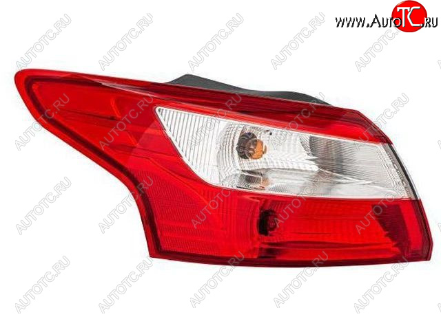 2 899 р. Левый фонарь задний (внешний) BodyParts Ford Focus 3 седан дорестайлинг (2011-2015)  с доставкой в г. Керчь