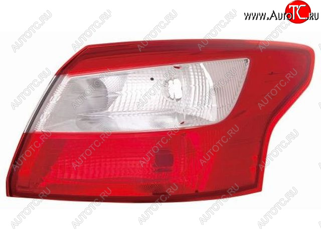 4 749 р. Правый фонарь задний (внешний) DEPO Ford Focus 3 седан дорестайлинг (2011-2015)  с доставкой в г. Керчь