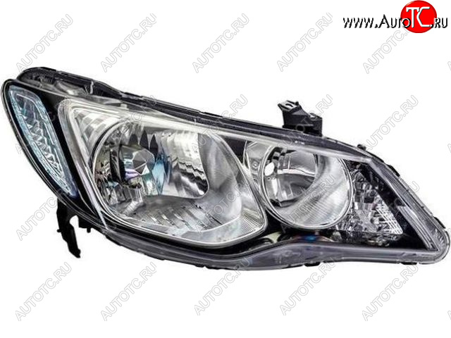 8 549 р. Правая фара (под корректор) DEPO  Honda Civic  FD (2005-2008) седан дорестайлинг  с доставкой в г. Керчь