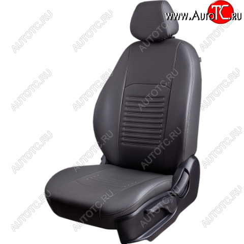 9 449 р. Комплект чехлов для сидений (РЗСиС 60 40 2Г Илана+Орегон) ТУРИН Lord Autofashion  Chevrolet Niva  2123 (2009-2020) рестайлинг (серый, вставка серая, строчка серая)  с доставкой в г. Керчь