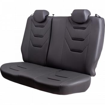 7 999 р. Комплект чехлов для сидений (ЦЗС 3Г Орегон) ТУРИН-2 Lord Autofashion  Nissan Almera  G15 (2012-2019) седан (серый, вставка серая+черная, строчка серая)  с доставкой в г. Керчь. Увеличить фотографию 7