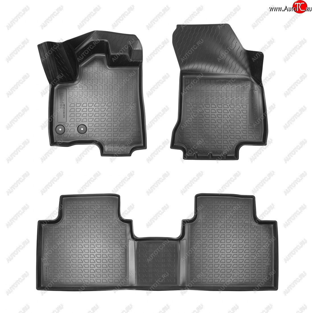 2 599 р. Коврики салонные Norplast  JAC JS6 (2022-2025) (черный)  с доставкой в г. Керчь