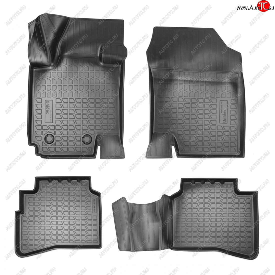 2 599 р. Коврики салонные Norplast  JAC JS4 (2021-2025) (черный)  с доставкой в г. Керчь