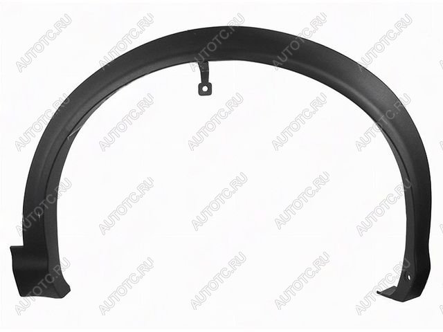 1 599 р. Правый молдинг арки переднего крыла (пр-во Китай) BODYPARTS Nissan Qashqai 2 J11 дорестайлинг (2013-2019)  с доставкой в г. Керчь