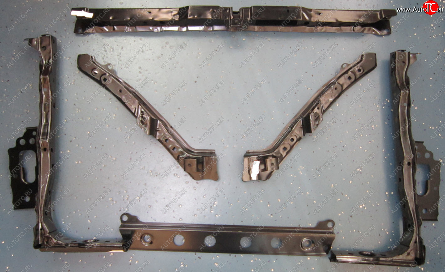4 549 р. RAV4 СУППОРТ РАДИАТОРА В СБОРЕ С КРОНШТЕЙН ФАР (Китай) BODYPARTS tyrv406-382  с доставкой в г. Керчь