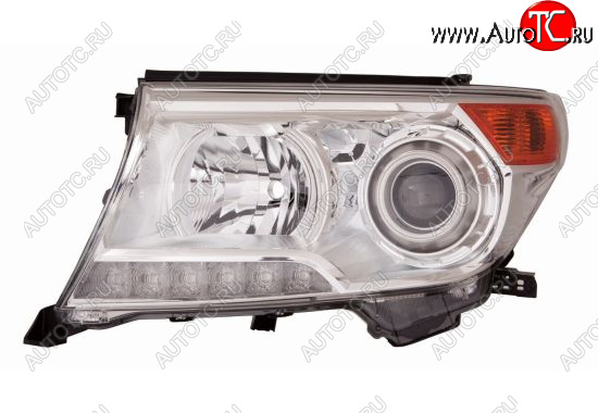 28 999 р. Левая фара (ксенон) BodyParts  Toyota Land Cruiser  200 (2012-2015) 1-ый рестайлинг  с доставкой в г. Керчь