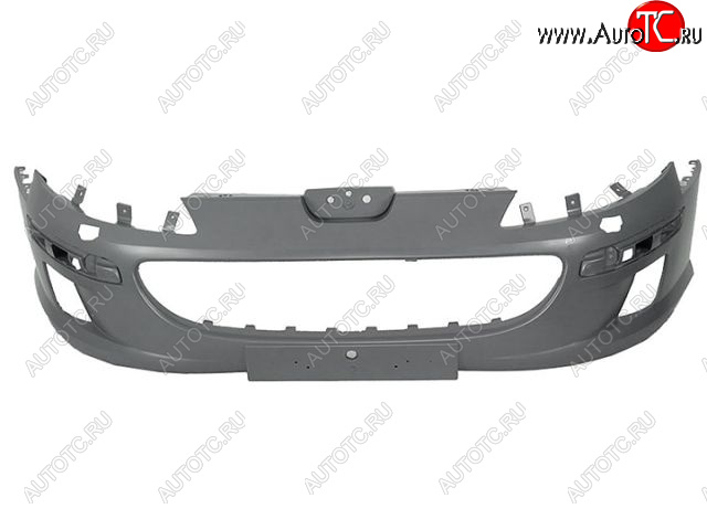 11 399 р. Бампер передний (с отверстием под омыватели фар, Тайвань) BodyParts  Peugeot 407 ( седан,  универсал) (2004-2011) (Неокрашенный)  с доставкой в г. Керчь