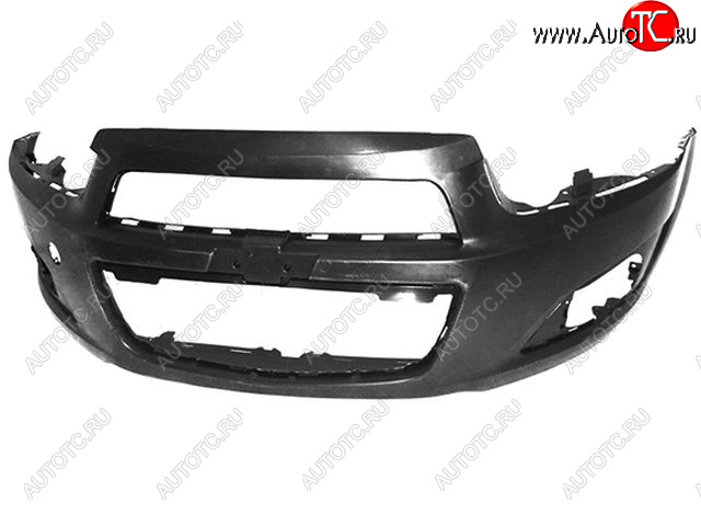 14 999 р. Бампер передний BodyParts Chevrolet Aveo T300 седан (2011-2015) (Неокрашенный)  с доставкой в г. Керчь