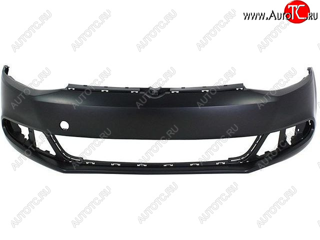 4 099 р. Бампер передний (Тайвань) BodyParts  Volkswagen Jetta  A6 (2011-2015) седан дорестайлинг (Неокрашенный)  с доставкой в г. Керчь