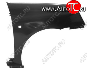2 379 р. Правое крыло переднее (пластик, с отверстием под повторитель поворота) BodyParts  Renault Clio ( CB,  BB) - Symbol  седан (Неокрашенное)  с доставкой в г. Керчь