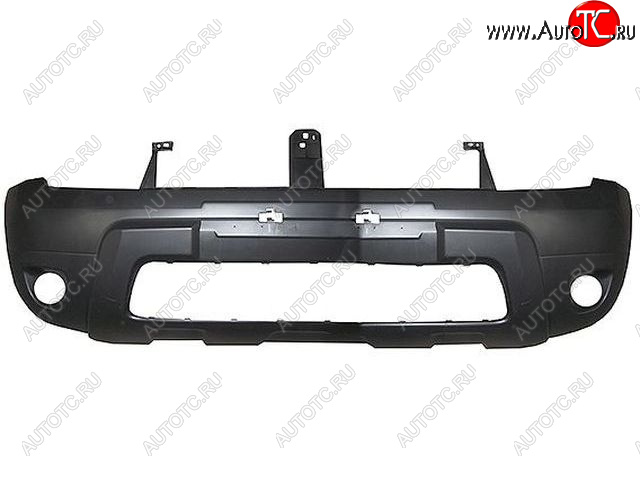 4 399 р. Бампер передний (с отверстиями под ПТФ) BodyParts  Renault Duster  HS (2010-2015) дорестайлинг (Неокрашенный)  с доставкой в г. Керчь