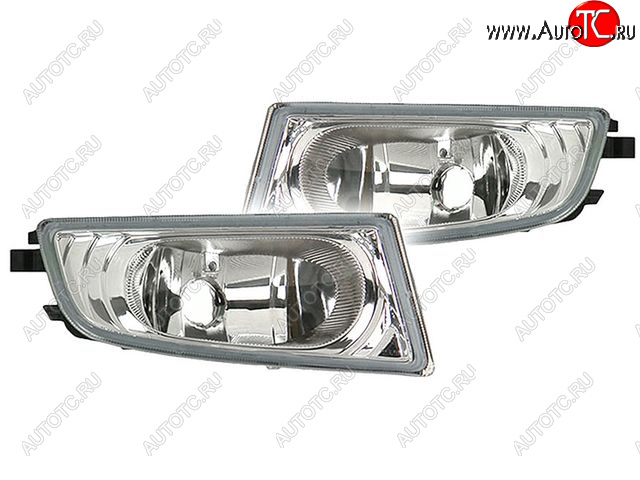 3 399 р. Комплект противотуманных фар (с проводкой, рамкой) BodyParts  Honda Civic  FD (2005-2008) седан дорестайлинг  с доставкой в г. Керчь