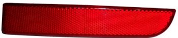 Правый катафот заднего бампера (пр-во Китай) BODYPARTS Mitsubishi Lancer  10 CY (2007-2010) седан дорестайлинг, хэтчбэк дорестайлинг