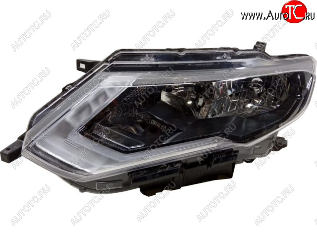 9 549 р. Левая фара (под корректор, диодная) BODYPARTS Nissan X-trail 3 T32 рестайлинг (2017-2022)  с доставкой в г. Керчь