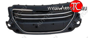 4 549 р. Решётка радиатора (с хром молдингом) BodyParts Peugeot 301 (2012-2017) (Неокрашенная)  с доставкой в г. Керчь