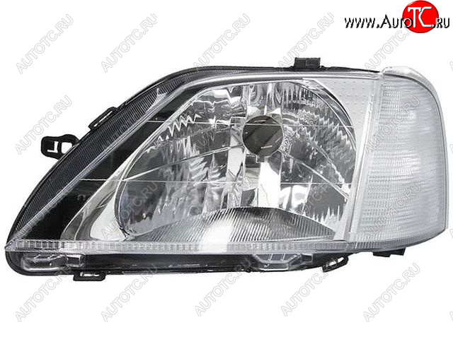 2 389 р. Левая фара BODYPARTS  Renault Logan  1 (2004-2010) дорестайлинг  с доставкой в г. Керчь
