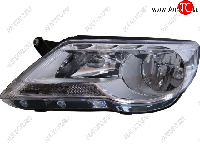 8 549 р. Левая фара (корректор) BODYPARTS  Volkswagen Tiguan  NF (2006-2011) дорестайлинг  с доставкой в г. Керчь