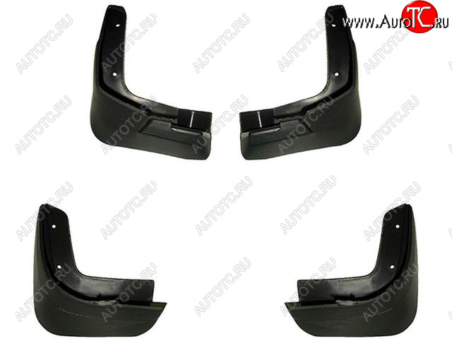 659 р. LANOS (+ПЕРЕДН.) БРЫЗГОВИК ЗАДН КРЫЛА Л+П (КОМПЛЕКТ) (4 шт) (Китай) BODYPARTS dwlan98-580-n  с доставкой в г. Керчь