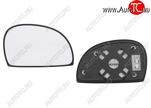 499 р. ACCENT СТЕКЛО ЗЕРКАЛА ПРАВ (Китай) BODYPARTS hnacc00-460-r  с доставкой в г. Керчь