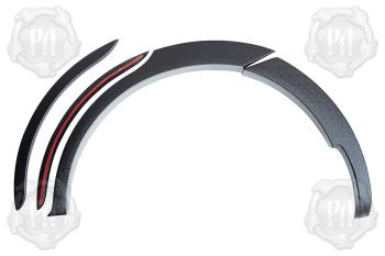 Расширители колесных арок Русская Артель Hyundai Santa Fe CM дорестайлинг (2006-2009) (шагрень)