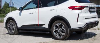 Молдинг двери задний правый Русская Артель Haval F7x дорестайлинг (2019-2022) (шагрень)