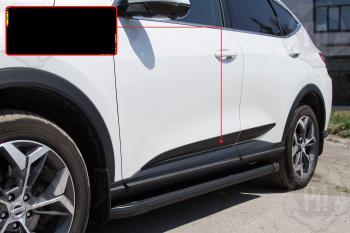 Молдинг двери передний правый Русская Артель Haval F7x дорестайлинг (2019-2022)