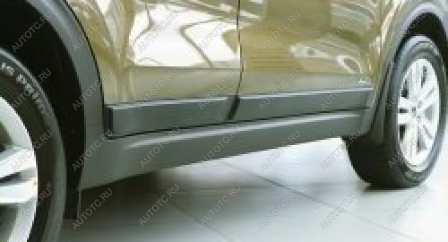 1 559 р. Молдинг двери передний левый Русская Артель  KIA Sportage  4 QL (2016-2018) дорестайлинг (глянец под покраску)  с доставкой в г. Керчь