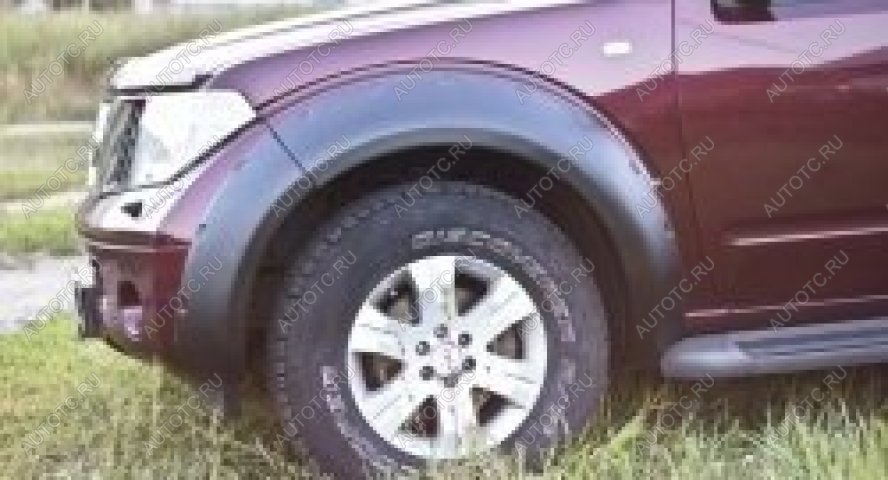 5 399 р. Расширители колесных арок (передний правый) Русская Артель  Nissan Pathfinder  R51 (2004-2007) дорестайлинг (шагрень)  с доставкой в г. Керчь