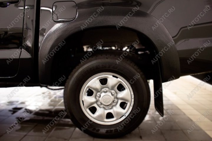 5 089 р. Расширители колесных арок (задний левый) Русская Артель  Toyota Hilux  AN20,AN30 (2011-2016)  2-ой рестайлинг (шагрень)  с доставкой в г. Керчь
