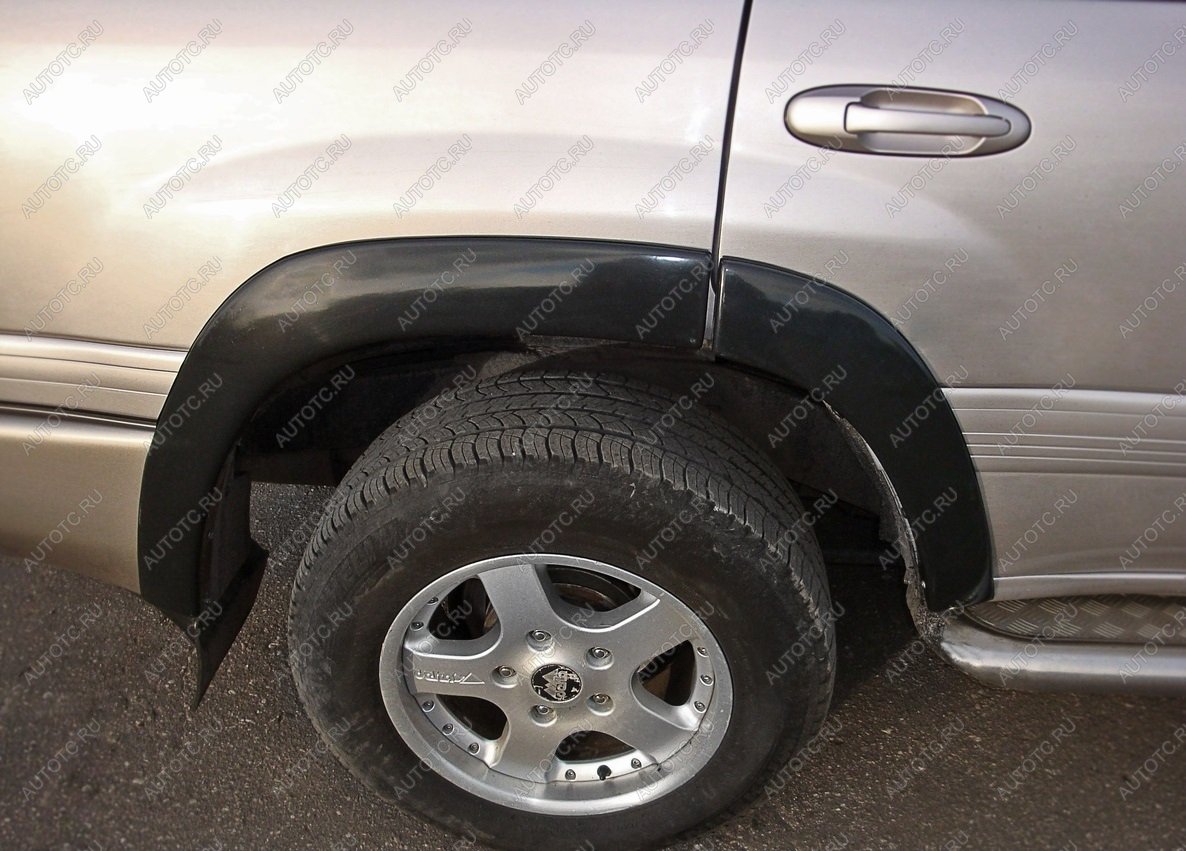 4 629 р. Расширители колесных арок (задний левый) Русская Артель  Toyota Land Cruiser  100 (1998-2007) дорестайлинг, 1-ый рестайлинг, 2-ой рестайлинг (шагрень)  с доставкой в г. Керчь