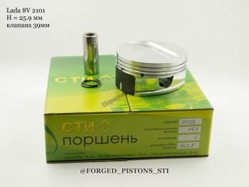 17 799 р. Поршни СТИ 2121 высота 25.9 палец 1950 клапана 39мм кольца 1,21,52,0 плоский 3,93  378648483  с доставкой в г. Керчь. Увеличить фотографию 4