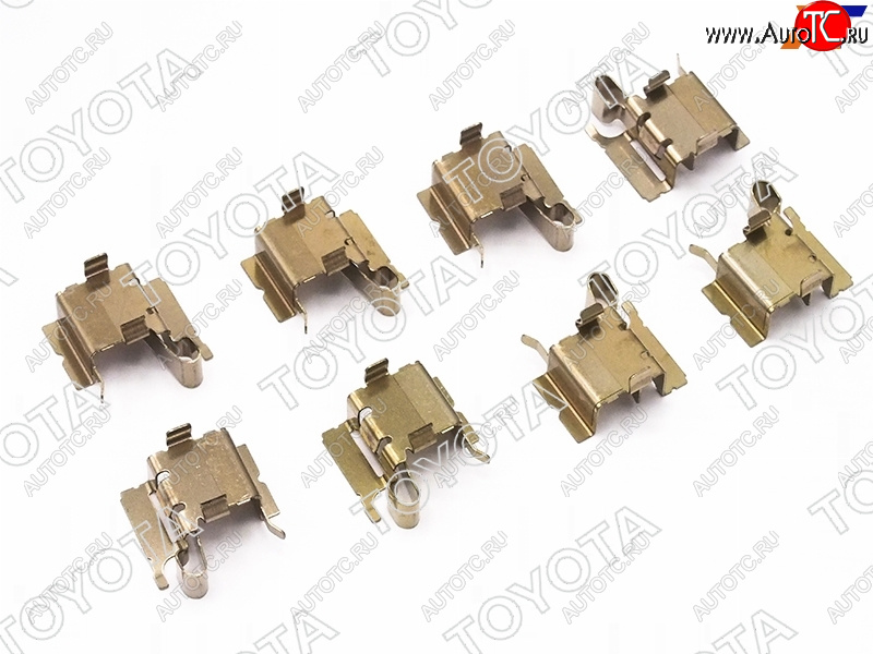 3 099 р. Комплект монтажный задних тормозных колодок TOYOTA CAMRY #70C-HRRAV 4 18-LEXUS ES### 18- TOYOTA 04948-33060  с доставкой в г. Керчь