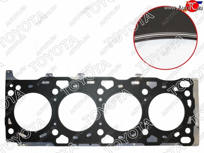 4 999 р. Прокладка ГБЦ TOYOTA HiluxFortuner 1-2GDFTV 15- TOYOTA 11115-0E020-A0  с доставкой в г. Керчь