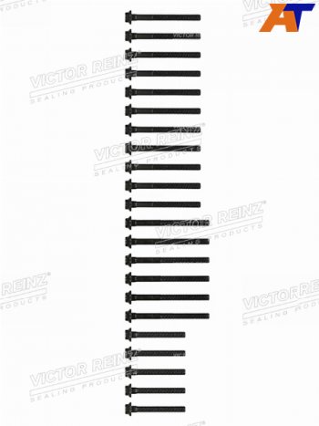 2 899 р. Комплект болтов  ГБЦ MBSSANGYONG  E(W210)G(W461W463)SPRINTER KORANDO OM662 VICTOR REINZ 14-32031-02  с доставкой в г. Керчь. Увеличить фотографию 1