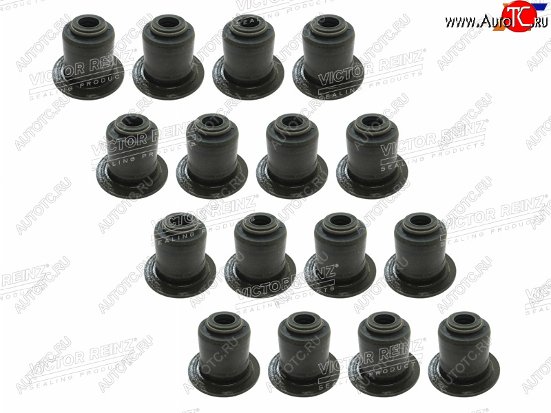 759 р. Комплект маслосъёмных колпачков KIA BONGO 12-HYUNDAI STAREXH1 11- (16 шт) VICTOR REINZ 12-53499-01  с доставкой в г. Керчь