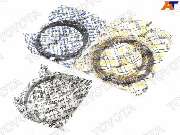 Кольца поршневые (ремонтные) TOYOTA LAND CRUISER 200 07- 2UZ (+0,5) TOYOTA 13013-50162