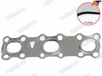 2 199 р. Прокладка выпускного коллектора NISSAN TEANA 09-PATHFINDER 15-16MURANO 10- VQ25VQ35 NISSAN 14036-EA200  с доставкой в г. Керчь. Увеличить фотографию 1