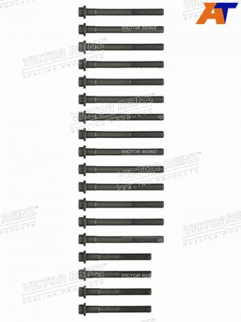 4 099 р. Комплект болтов ГБЦ TOYOTA 2L#T3L5L 90  (18 штук) VICTOR REINZ 14-55000-01  с доставкой в г. Керчь. Увеличить фотографию 1