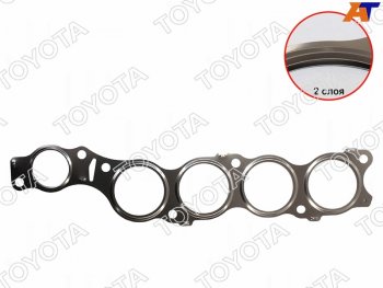 1 199 р. Прокладка выпускного коллектора TOYOTA CAMRY 70 A25# 17- TOYOTA 17173-25020  с доставкой в г. Керчь. Увеличить фотографию 1