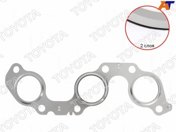 1 179 р. Прокладка выпускного коллектора TOYOTA HARRIER,KLUGER 1,3MZFE 03- TOYOTA 17173-20030  с доставкой в г. Керчь. Увеличить фотографию 1