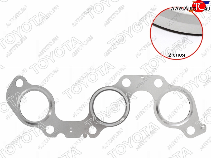 1 179 р. Прокладка выпускного коллектора TOYOTA HARRIER,KLUGER 1,3MZFE 03- TOYOTA 17173-20030  с доставкой в г. Керчь