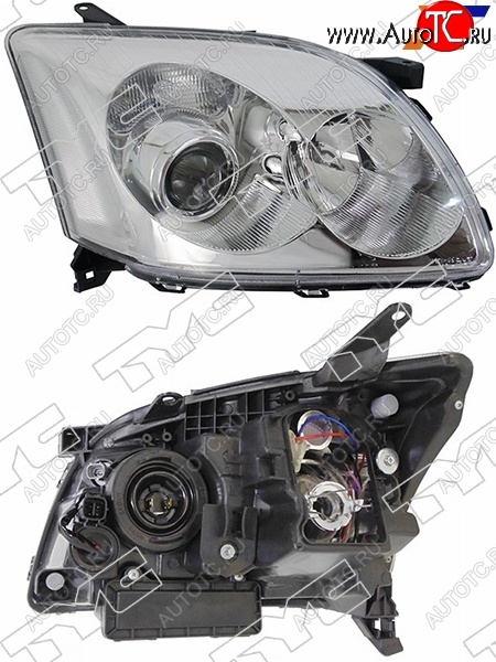 11 799 р. Фара правая (под корректор, Евросвет) TYC  Toyota Avensis  T250 седан (2003-2006) дорестайлинг  с доставкой в г. Керчь