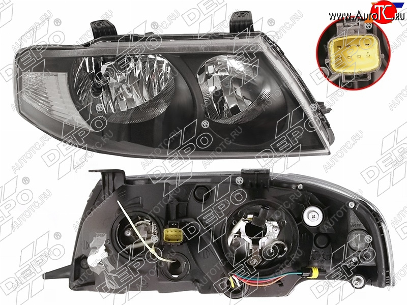 8 999 р. Фара Nissan Almera Classic 06-12 (Справа) DEPO 215-11B7R-LEMN2  с доставкой в г. Керчь