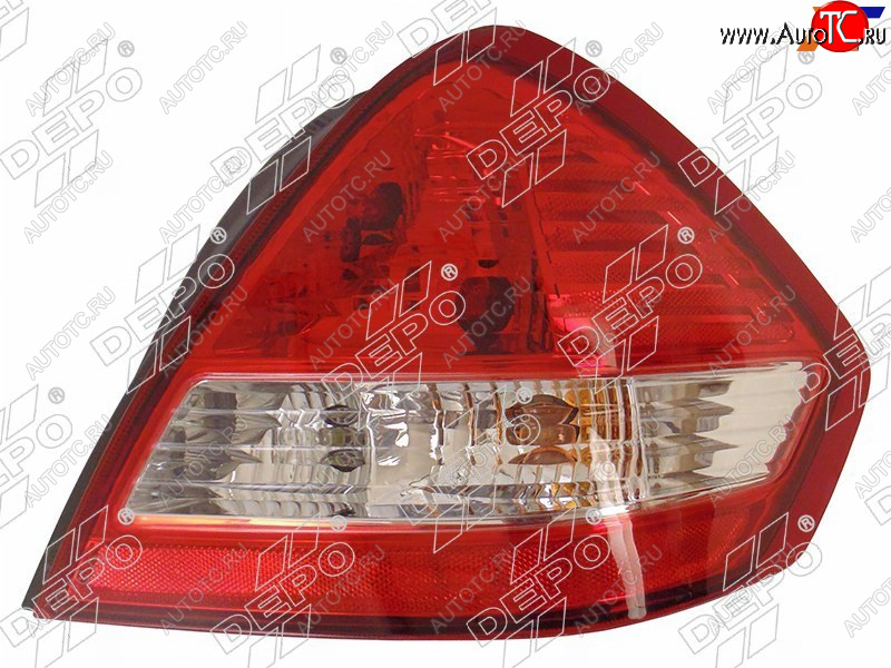 7 399 р. Фонарь задний Nissan Tiida 08-14  Tiida Latio 08-12 (Справа 4D SED) DEPO 215-19K9R-AE  с доставкой в г. Керчь