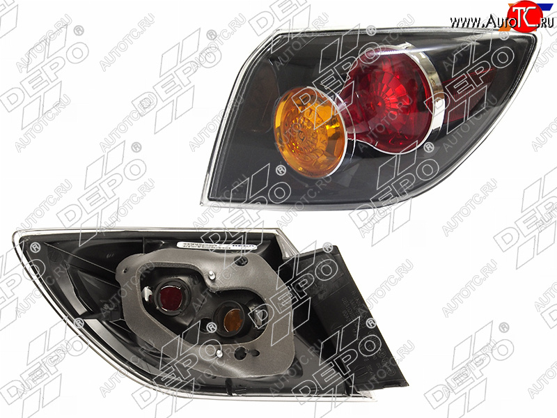 5 899 р. Фонарь задний Mazda 3 03-06  Axela 03-06 (Справа 5D HBK) DEPO 216-1964R-UQ  с доставкой в г. Керчь