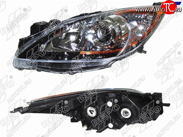 18 349 р. Фара Mazda 3 08-13  Axela 09-13 (Спереди Слева) DEPO 216-1158L-LDEM2  с доставкой в г. Керчь