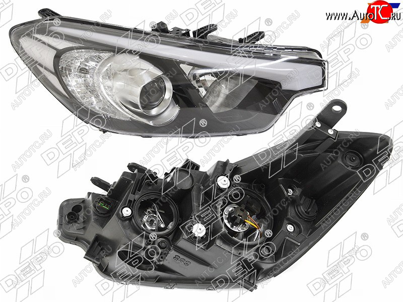 17 499 р. Фара Kia Cerato 13-20  Cerato Koup 13-14 (Спереди Справа) DEPO 223-1153R-LDEM2  с доставкой в г. Керчь
