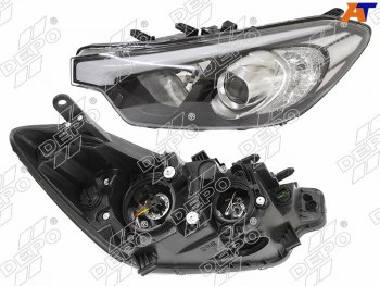 17 499 р. Фара Kia Cerato 13-16  Cerato Koup 13-14 (Спереди Слева) DEPO 223-1153L-LDEM2  с доставкой в г. Керчь. Увеличить фотографию 1