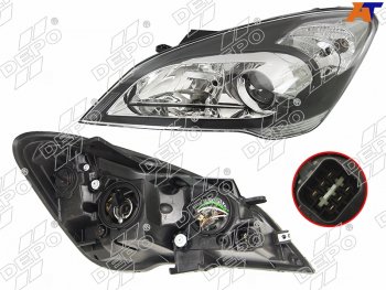 13 299 р. Фара KIA CEEDPRO-CEED 10-12 LH под электрокоректор DEPO 223-1135L-LDEM2  с доставкой в г. Керчь. Увеличить фотографию 1